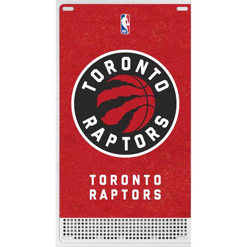 NBA Toronto Raptors Distressed Xbox Series S Console Skin