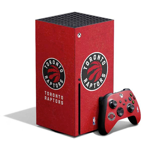 NBA Toronto Raptors Distressed Xbox Series X Bundle Skin