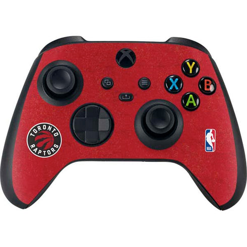 NBA Toronto Raptors Distressed Xbox Series X Controller Skin
