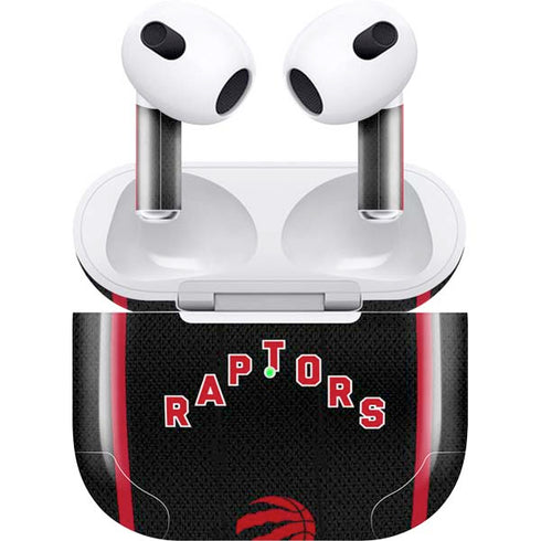 NBA Toronto Raptors Jersey Apple AirPods (3rd Gen 2021) Skin