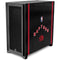 NBA Toronto Raptors Jersey Corsair 4000D Tempered Glass Mid-Tower ATX Case Skin
