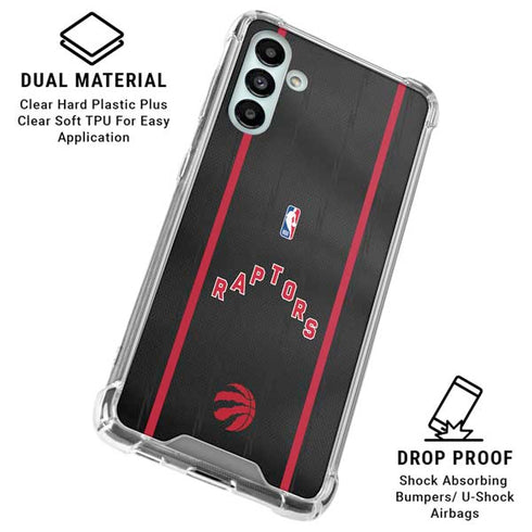 NBA Toronto Raptors Jersey Galaxy A13 5G Clear Case