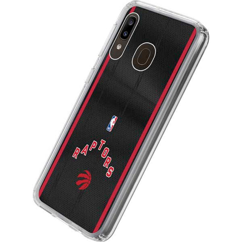 NBA Toronto Raptors Jersey Galaxy A20 Clear Case