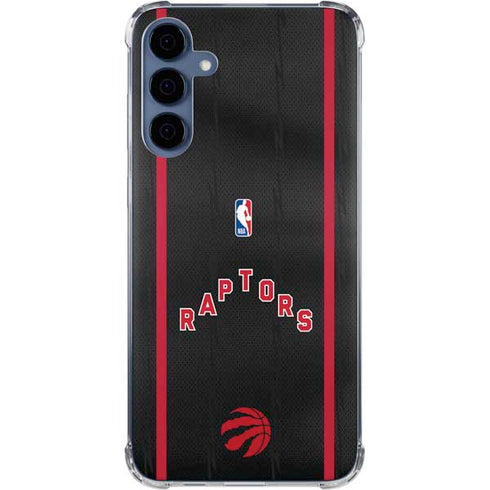 NBA Toronto Raptors Jersey Galaxy A55 5G Clear Case
