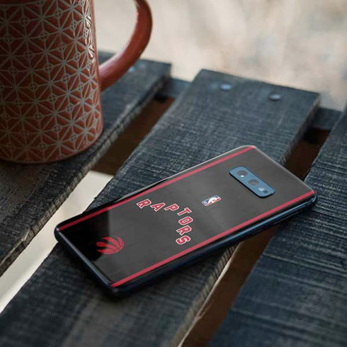 NBA Toronto Raptors Jersey Galaxy S10e Skin