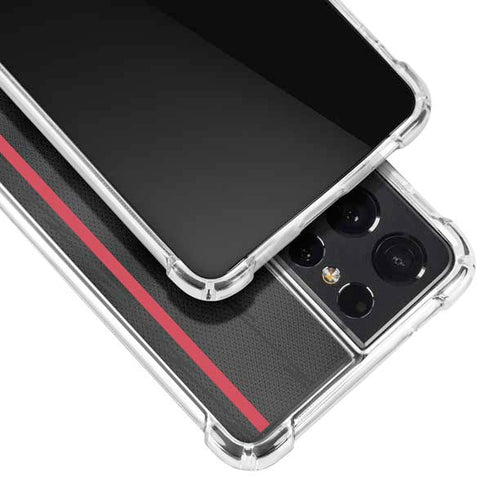 NBA Toronto Raptors Jersey Galaxy S21 Ultra 5G Clear Case