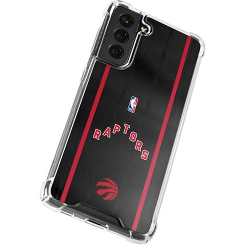 NBA Toronto Raptors Jersey Galaxy S22 Plus Clear Case