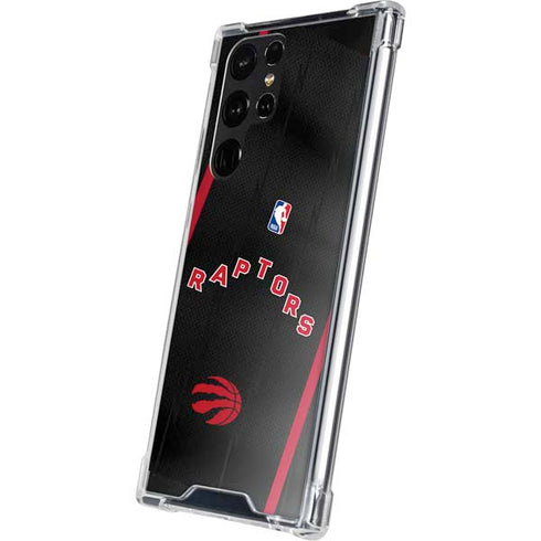 NBA Toronto Raptors Jersey Galaxy S22 Ultra Clear Case