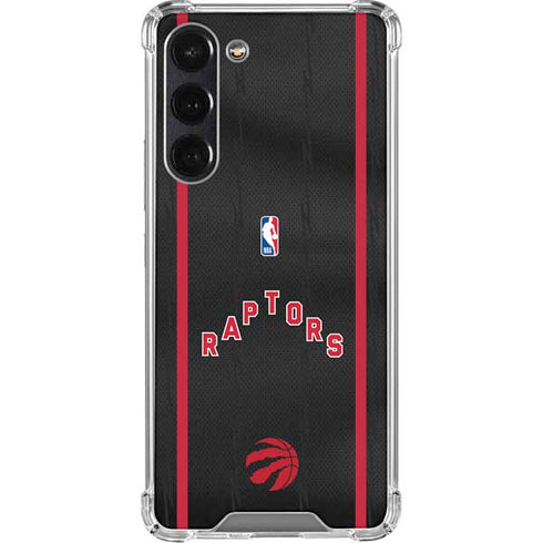 NBA Toronto Raptors Jersey Galaxy S23 FE Clear Case