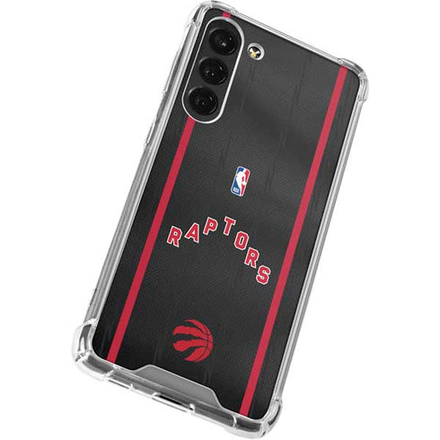 NBA Toronto Raptors Jersey Galaxy S23 FE Clear Case