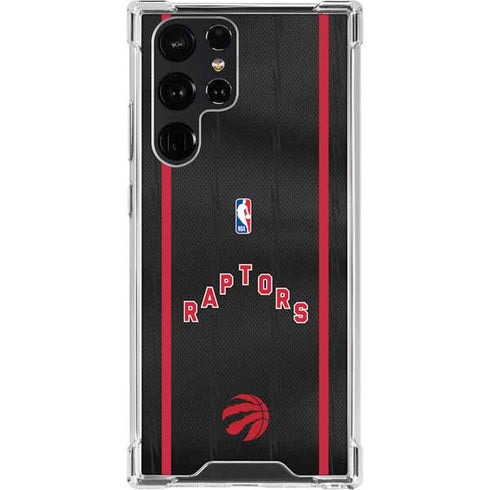 NBA Toronto Raptors Jersey Galaxy S23 Ultra Clear Case