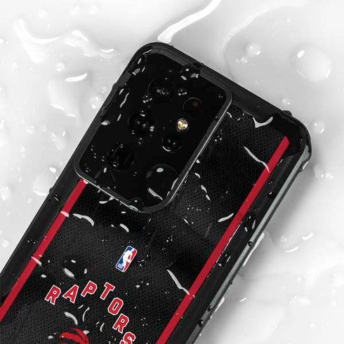 NBA Toronto Raptors Jersey Galaxy S24 Ultra Waterproof Case