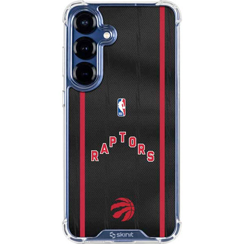 NBA Toronto Raptors Jersey Galaxy S25 Plus Clear Case
