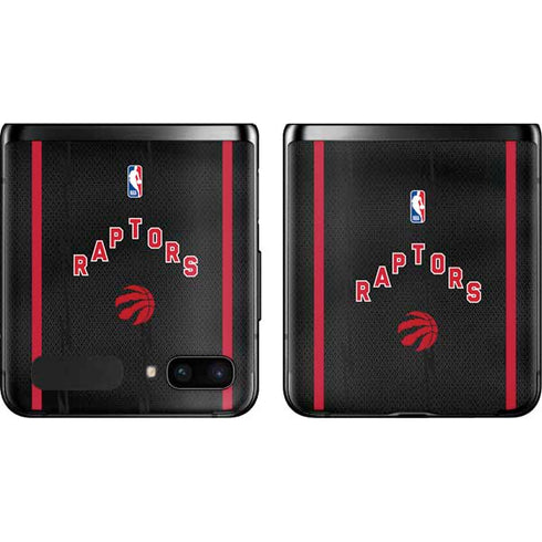 NBA Toronto Raptors Jersey Galaxy Z Flip Skin
