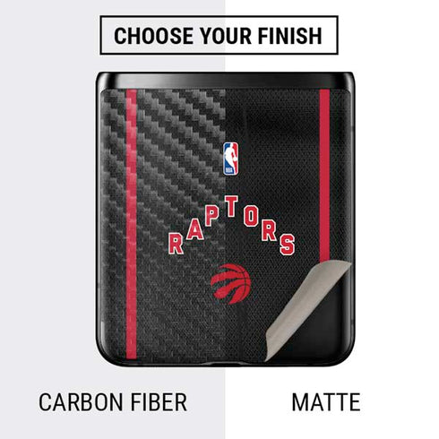 NBA Toronto Raptors Jersey Galaxy Z Flip Skin