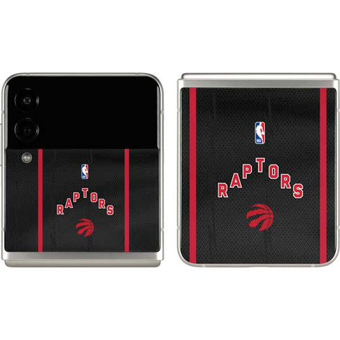 NBA Toronto Raptors Jersey Galaxy Z Flip3 5G Skin