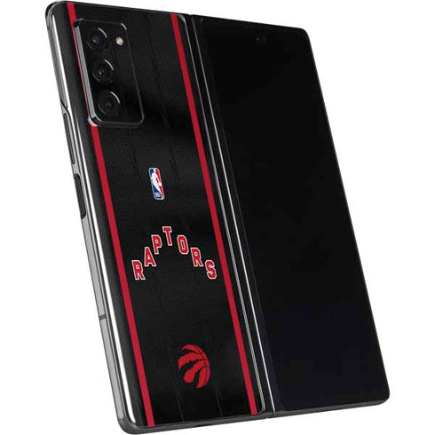 NBA Toronto Raptors Jersey Galaxy Z Fold2 5G Skin