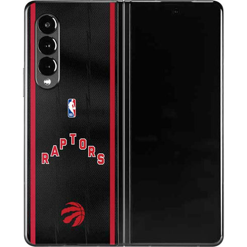 NBA Toronto Raptors Jersey Galaxy Z Fold3 5G Skin