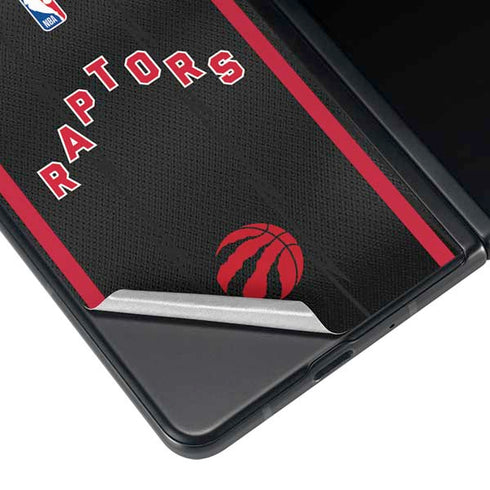 NBA Toronto Raptors Jersey Galaxy Z Fold3 5G Skin