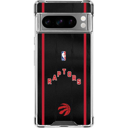 NBA Toronto Raptors Jersey Google Pixel 8 Pro Clear Case