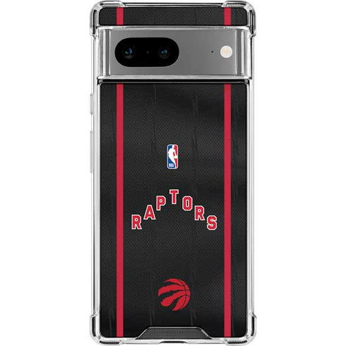 NBA Toronto Raptors Jersey Google Pixel 8a Clear Case