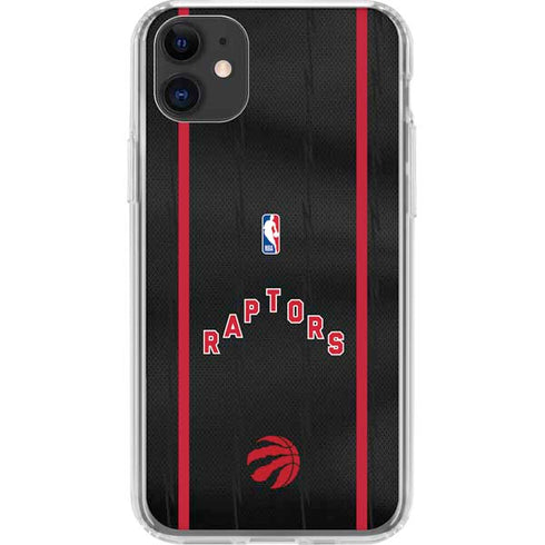 NBA Toronto Raptors Jersey iPhone 11 Clear Case
