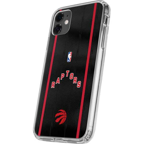 NBA Toronto Raptors Jersey iPhone 11 Clear Case
