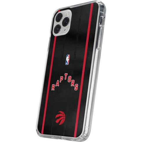 NBA Toronto Raptors Jersey iPhone 11 Pro Clear Case