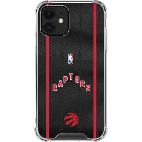 NBA Toronto Raptors Jersey iPhone 12 Clear Case