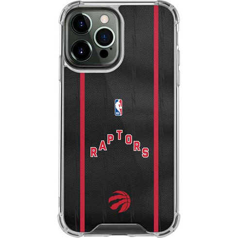 NBA Toronto Raptors Jersey iPhone 14 Pro Max Clear Case
