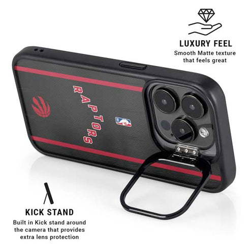 NBA Toronto Raptors Jersey iPhone 15 Pro Max Kickstand Case