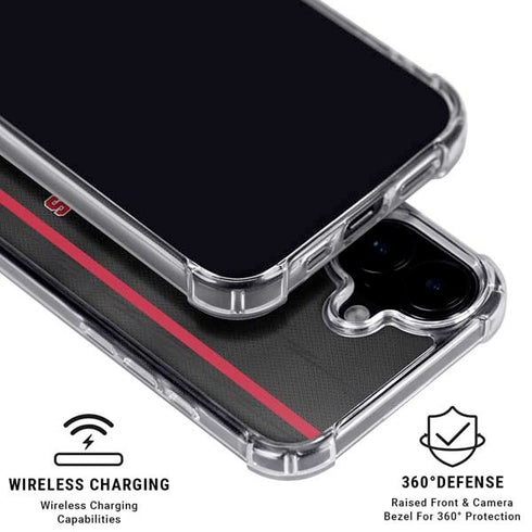 NBA Toronto Raptors Jersey iPhone 16 Clear Case