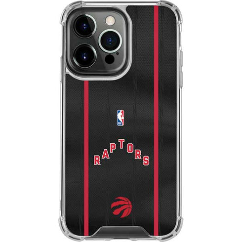 NBA Toronto Raptors Jersey iPhone 16 Pro Clear Case