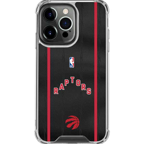 NBA Toronto Raptors Jersey iPhone 16 Pro Max Clear Case