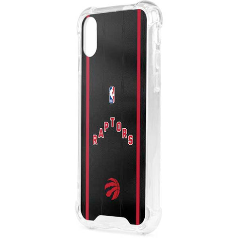 NBA Toronto Raptors Jersey iPhone XS Clear Case