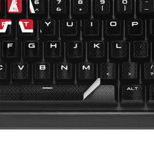 NBA Toronto Raptors Jersey K95 RGB PLATINUM Mechanical Gaming Keyboard Skin