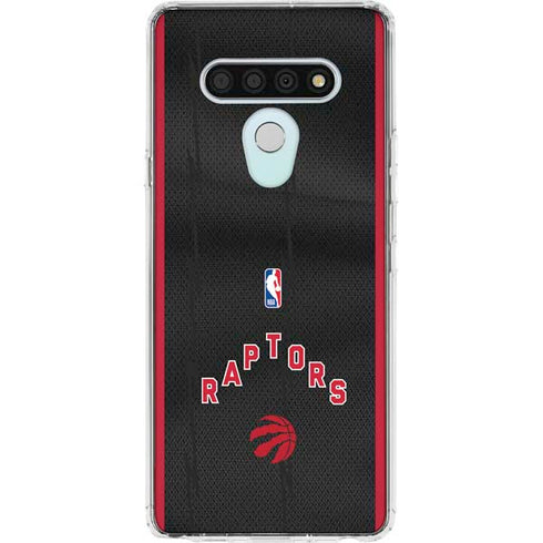 NBA Toronto Raptors Jersey LG Stylo 6 Clear Case