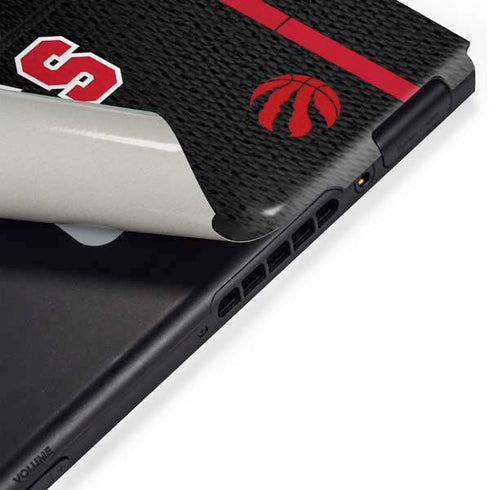 NBA Toronto Raptors Jersey Nintendo Switch Bundle Skin