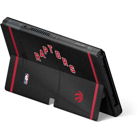 NBA Toronto Raptors Jersey Nintendo Switch OLED (2021) Skin