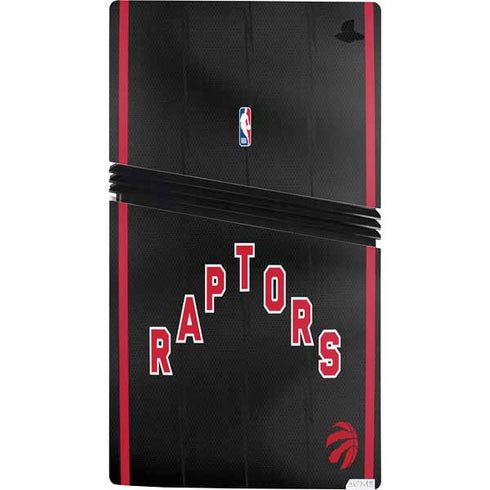 NBA Toronto Raptors Jersey PS5 Pro Console Skin