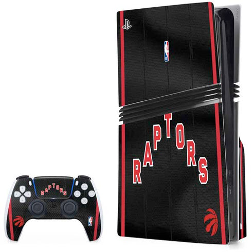 NBA Toronto Raptors Jersey PS5 Pro Disk Bundle Skin