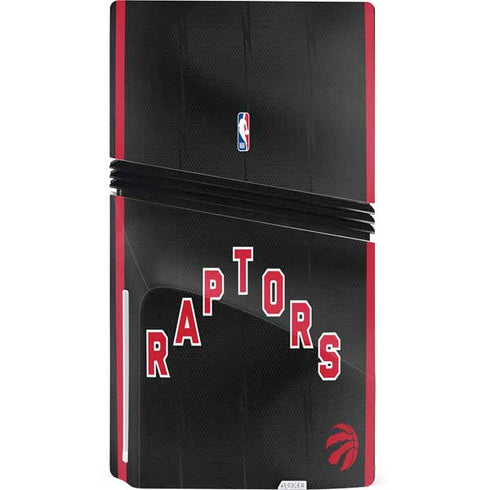 NBA Toronto Raptors Jersey PS5 Pro Disk Console Skin
