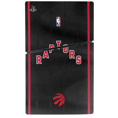 NBA Toronto Raptors Jersey PS5 Slim Digital Edition Console Skin