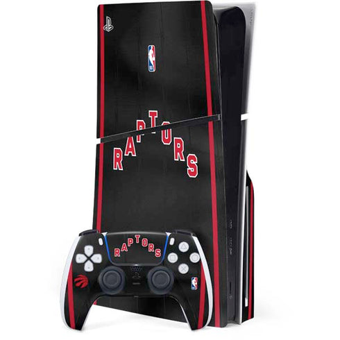NBA Toronto Raptors Jersey PS5 Slim Disk Bundle Skin