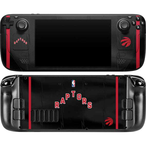 NBA Toronto Raptors Jersey Steam Deck Handheld Gaming Computer OLED Skin