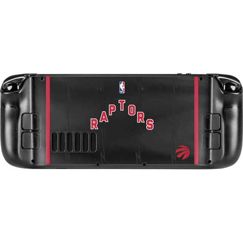 NBA Toronto Raptors Jersey Steam Deck Handheld Gaming Computer OLED Skin