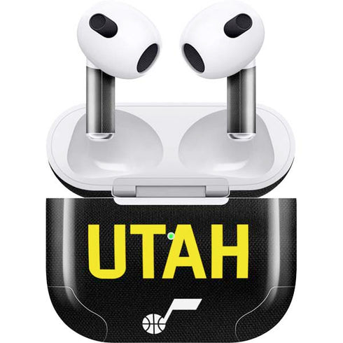 NBA Utah Jazz Jersey Apple AirPods (3rd Gen 2021) Skin