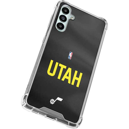NBA Utah Jazz Jersey Galaxy A14 5G Clear Case