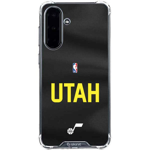 NBA Utah Jazz Jersey Galaxy A36 5G Clear Case