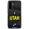 NBA Utah Jazz Jersey Galaxy A36 5G Clear Case